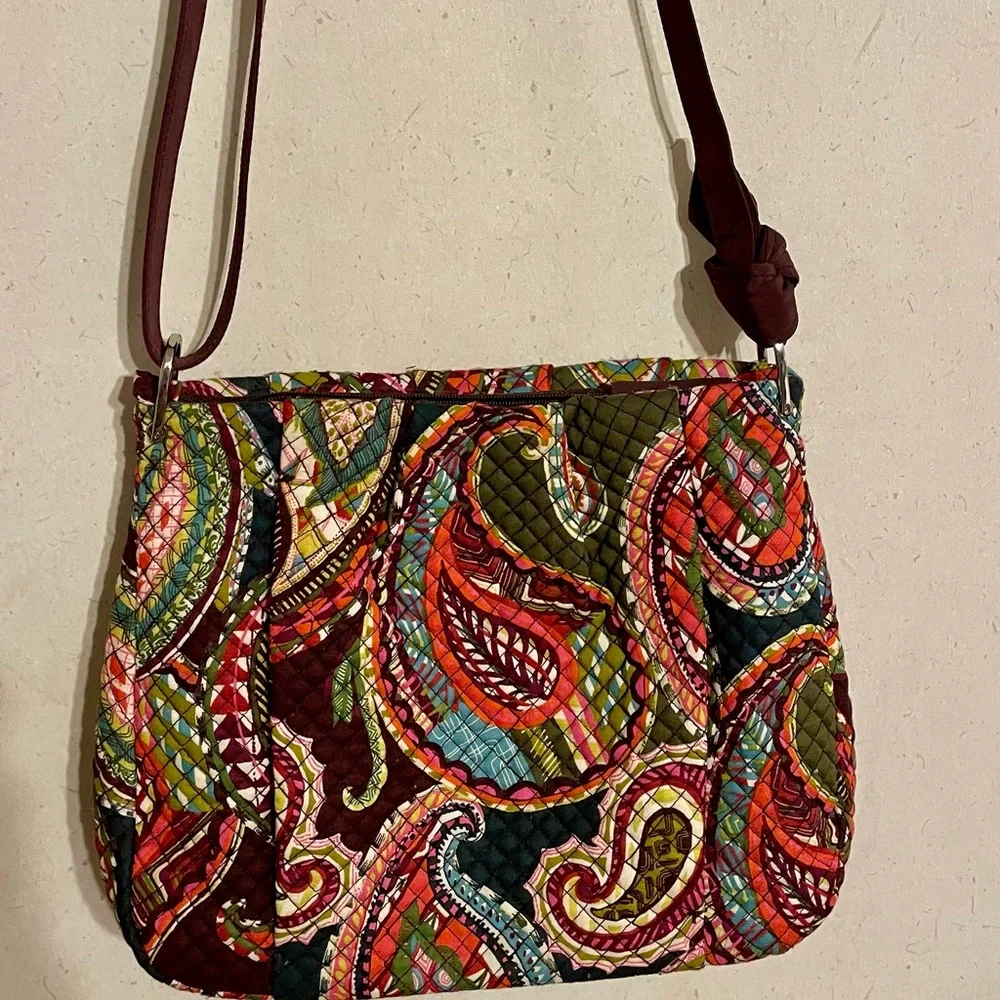 Vera Bradley Heritage Paisley Hadley Crossbody - Picture 3 of 5